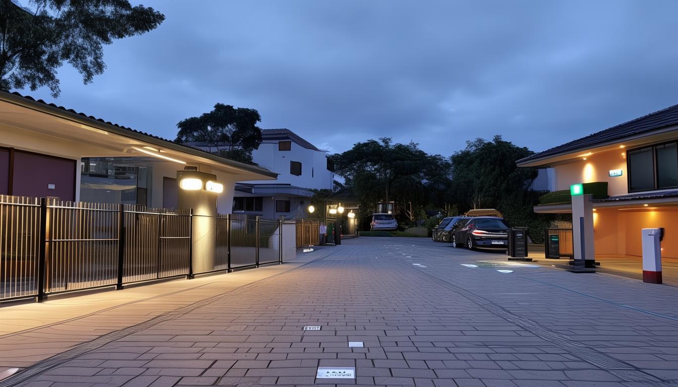 TP-Link摄像头在房地产监控中的应用_监控摄像头应用场景_应用使用摄像头